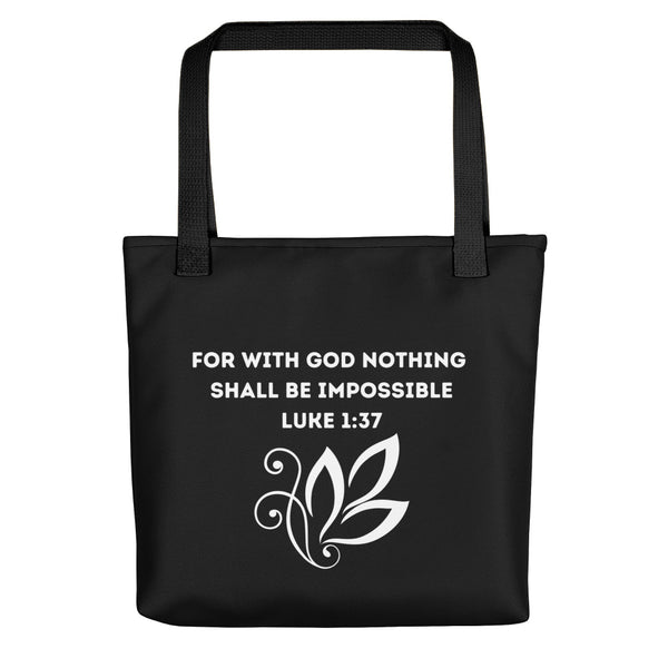 TOTE BAG - NOTHING IS IMPOSSIBLE