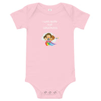 BORN FOR GREATNESS - BABY ONESIE RAINBOW