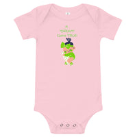 DREAM COME TRUE - BABY ONESIE GIRL GREEN