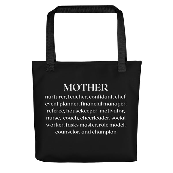 MOTHER TOTE - BLACK