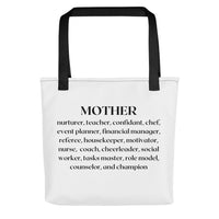 MOTHER TOTE - WHITE