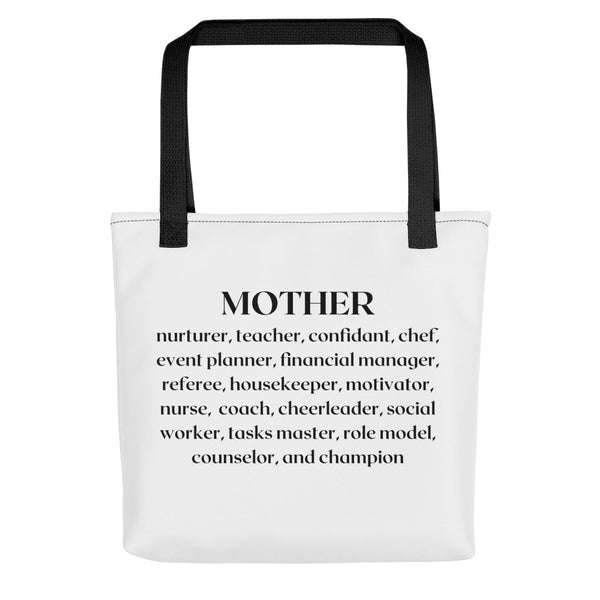 MOTHER TOTE - WHITE