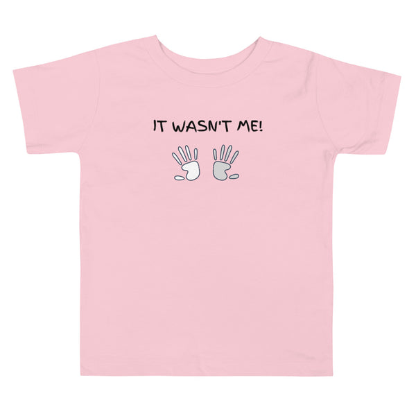 IT WASN'T ME - PINK TEE