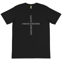 GOD DNA - BLACK & WHITE TEE W/GRAY