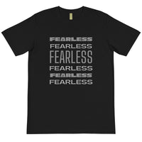 FEARLESS - BLACK TEE W/GRAY