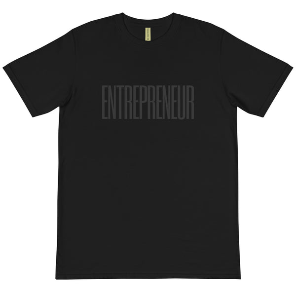 ENTREPRENEUR - BLACK TEE W/BLACK