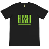 BLESSED - BLACK & GREEN TEE