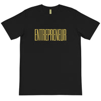 ENTREPRENEUR - BLACK TEE W/ GOLD