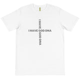 GOD DNA - BLACK & WHITE TEE W/GRAY