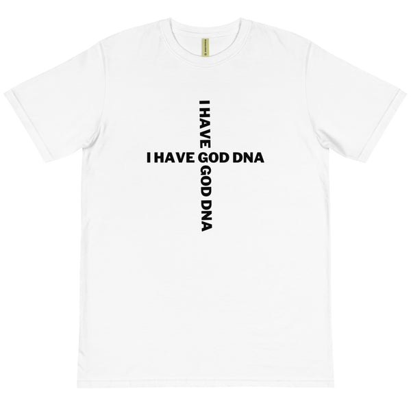 GOD DNA - WHITE TEE W/ BLACK