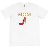 MOM TEE W/ HIGH HEEL -BLACK & WHITE